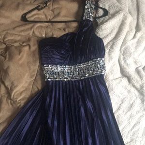 Dress with cut out back